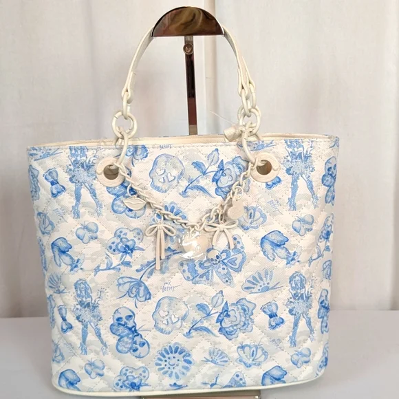 Betsey Johnson | Bags | Nwt Betsey Johnson Blue And White  display picture 3